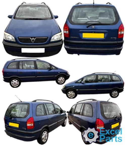 Opel Vauxhall Zafira A MK1 TGF753 COMFORT 03 REG 123.4bph Airbag Sensor Ecu 1.8 i 1796 cc Petrol Z18XE(2H9) 5 Speed Manual 5 Door Mpv