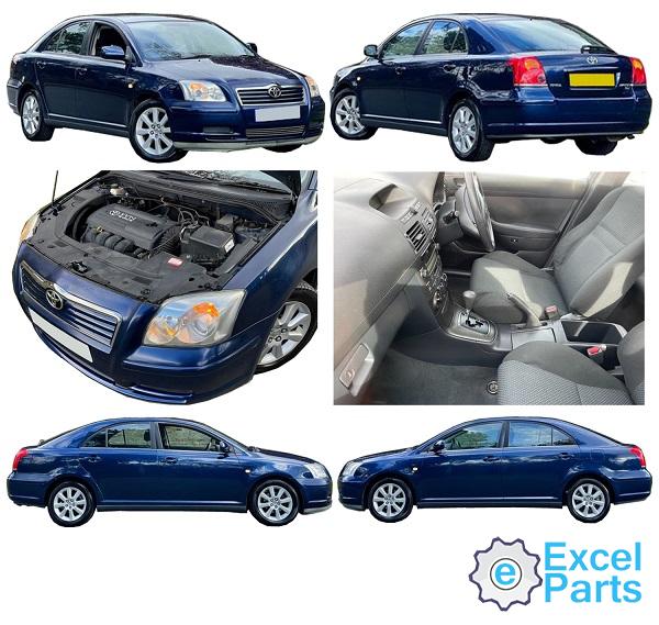 Toyota Avensis MK2 ZZT251R FC16 T3-S VVT-I 53 REG 127bph Alternator Assembly 1.8 i 1794 cc Petrol 1ZZ-FE 1ZZFE 4 Speed Semi Automatic 5 Door Hatchback