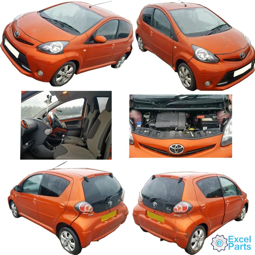 Toyota Aygo MK1 KGB10R FB10 VVT-I FIRE FL AY1 13 REG 67bph Alternator Assembly 1.0 998 cc Petrol 1KR-FE / 1KRFE 5 Speed Manual 5 Door Hatchback