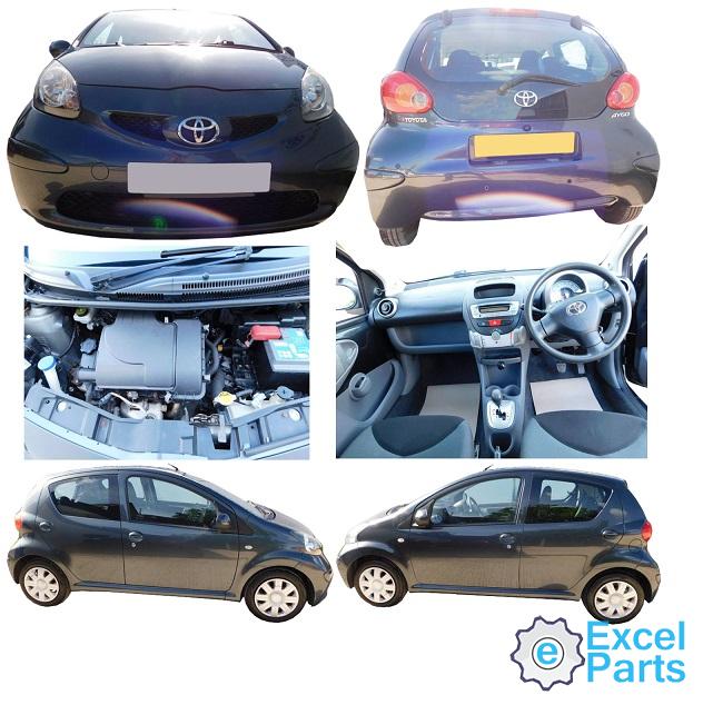 Toyota Aygo MK1 KGB10R FB10 VVT-I PLUS 06 REG 67bph Alternator Assembly 1.0 998 cc Petrol 1KR-FE / 1KRFE 5 Speed Manual 5 Door Hatchback