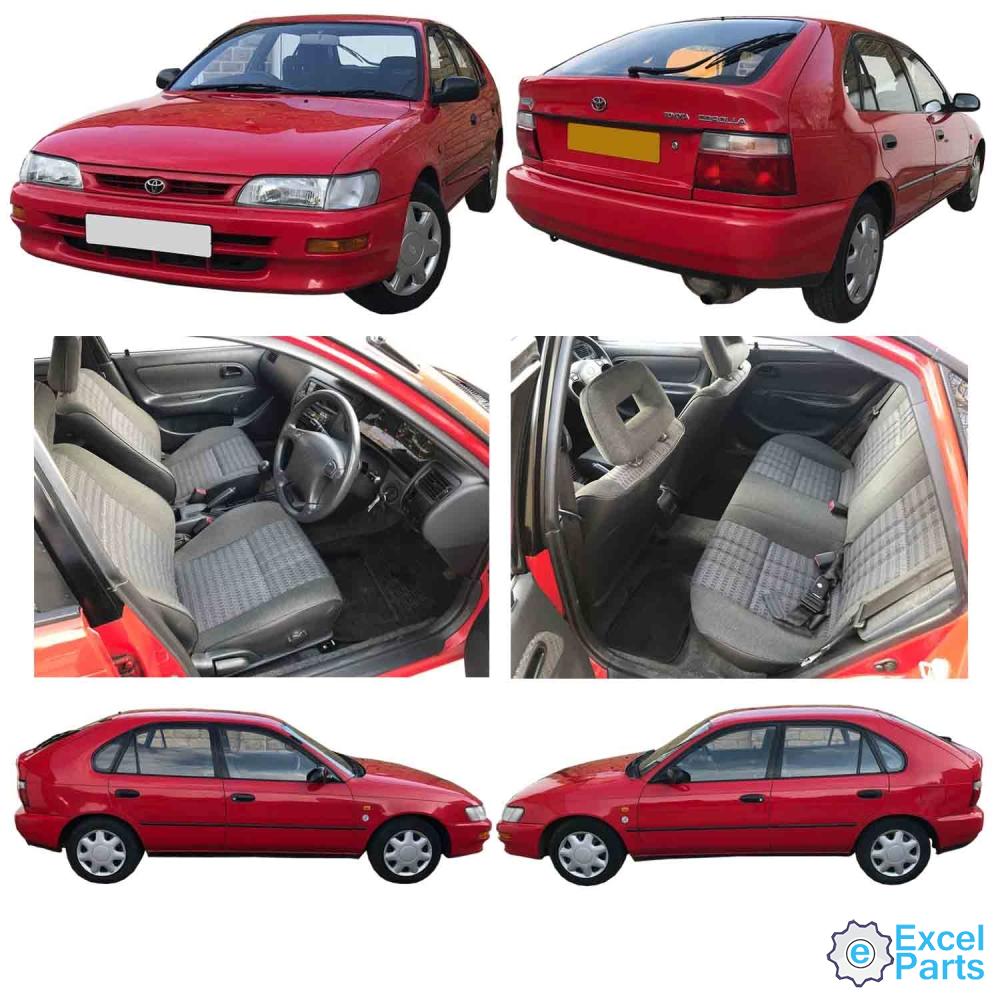 Toyota Corolla MK7 EE101R Sportif P REG 88bph Alternator Assembly 1.3 i 1332 cc Petrol 4EFE 4E-FE 5 Speed Manual 5 Door Hatchback