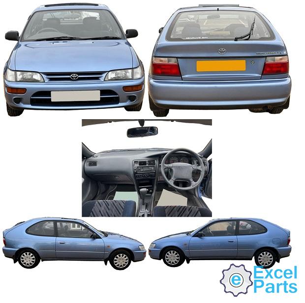 Toyota Corolla MK7 EE101 SE SPORTIF M REG 87bph Alternator Assembly 1.3 1331 cc Petrol 4EFE 4E-FE 3 Speed Automatic 3 Door Hatchback