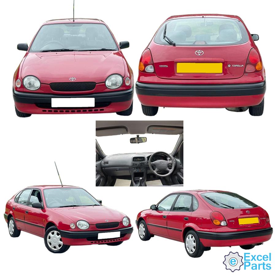 Toyota Corolla MK8 EE101 HN12 SE T REG 87bph Alternator Assembly 1.3 1332 cc Petrol 4EFE 4E-FE 5 Speed Manual 5 Door Hatchback