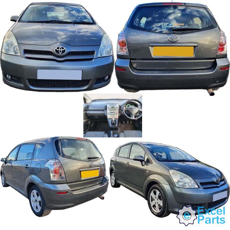 Toyota Corolla Verso MK1 ZNR11R FC11 T3 VVT-I 04 REG 127.4bph Heater Blower Motor 1.8 1794 cc Petrol 1ZZ-FE 1ZZFE 5 Speed Manual 5 Door Mpv