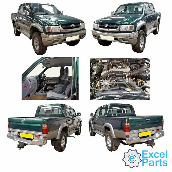 Toyota Hilux MK6 KDN165R YT10 270 VX 03 REG 116bph Alternator Assembly 2.5 2494 cc Diesel 2KD-FTV 2KDFTV 5 Speed Manual Pickup