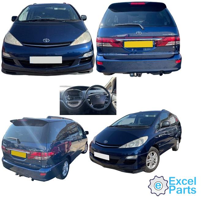 Toyota Previa MK2 CLR30R FE15 T3 D-4D 04 REG 114bph Alternator Assembly 2.0 1995 cc Diesel 1CD-FTV 1CDFTV 5 Speed Manual 5 Door Mpv