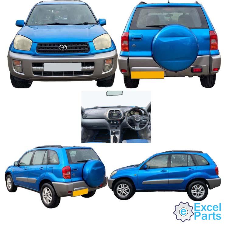 Toyota RAV4 MK2 ACA21R FF14 GX VVT-I 02 REG 146bph Crankshaft Pulley 2.0 1998 cc Petrol 1AZ-FE 1AZFE 5 Speed Manual 5 Door Estate