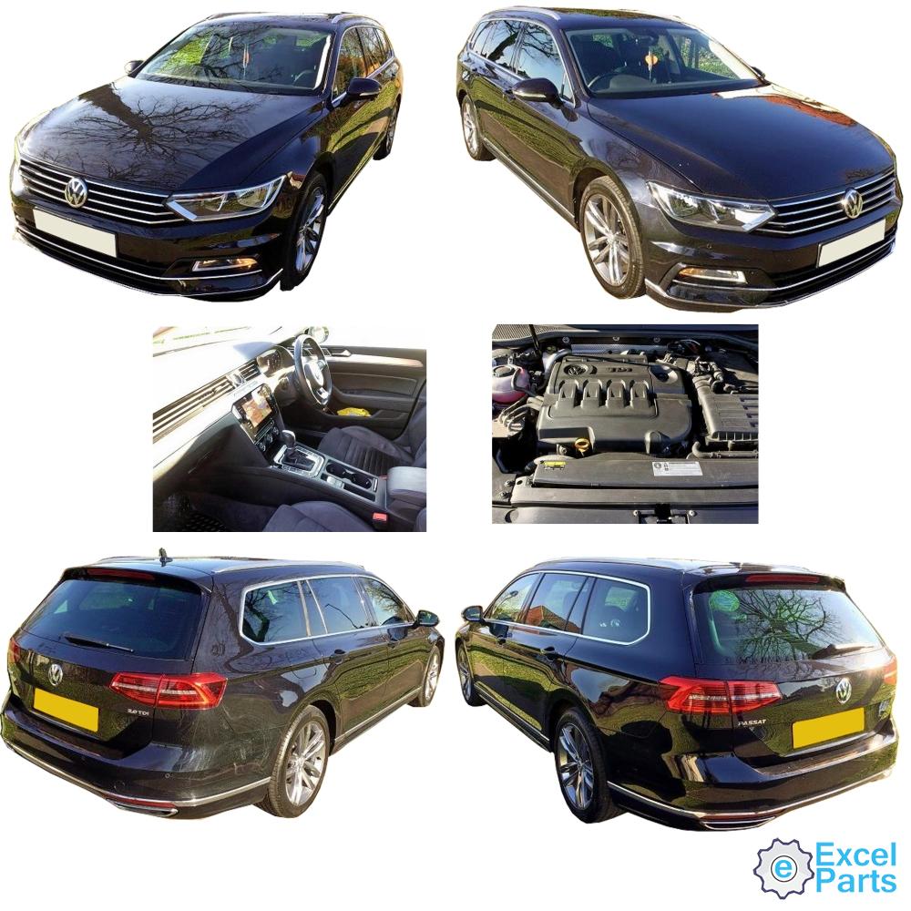 VW Volkswagen Passat GT MK7 Z3CZJ TDI BLUEMOTION DSG 17 REG 147.9bph Engine Control Unit Ecu 2.0 i 1968 cc Diesel CRLB / DBGA / DFGA 6 Speed Semi Automatic 4 Door Saloon